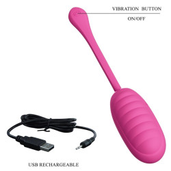 Pretty Love - Oeuf Vibrant Rechargeable Catalina Rose